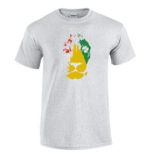 Bob Marley Jamaican Lion T Shirt Flag Rasta Retro Funky Rastafarian T-Shirt - Image 3