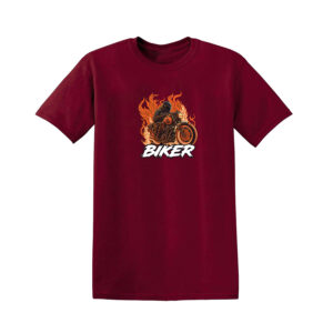 BIKER T-SHIRT Motorcycle Motorbike Racer Chopper Bike Mens Funny T Shirt Top - Image 6