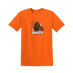BIKER T-SHIRT Motorcycle Motorbike Racer Chopper Bike Mens Funny T Shirt Top - Image 11