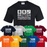 BRITISH BRAINWASHING Men's T-Shirt - Funny Brexit BBC Satire Tee - UK Politics P