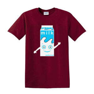 Blur Milk Carton Mens Kids T-Shirt Funny Character Blur Coffee & TV Music Tee - Image 3