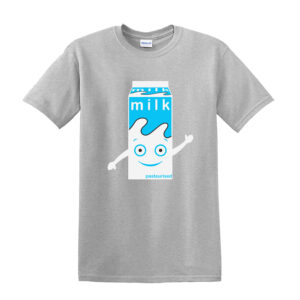 Blur Milk Carton Mens Kids T-Shirt Funny Character Blur Coffee & TV Music Tee - Image 6