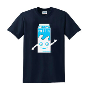 Blur Milk Carton Mens Kids T-Shirt Funny Character Blur Coffee & TV Music Tee - Image 7