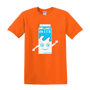 Blur Milk Carton Mens Kids T-Shirt Funny Character Blur Coffee & TV Music Tee - Image 8