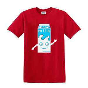Blur Milk Carton Mens Kids T-Shirt Funny Character Blur Coffee & TV Music Tee - Image 10
