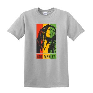 Bob Marley Inspired Reggae Superstar Fan Tee Shirt Jamaican Flag T-Shirt - Image 7