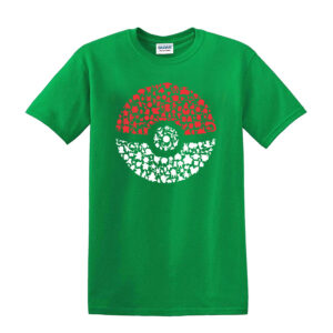 Catch Em All Pokemon T-Shirt Adults & Kids Pokemon T Shirt Top Gift Idea - Image 6