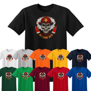 HELL WAS FULL BIKER T-SHIRT Motorbike Motorcycle Racer Chopper Mens Funny Skull