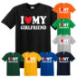 I Love My Girlfriend Boyfriend Gift Joke Funny Novelty Mens T-Shirts Top Gift