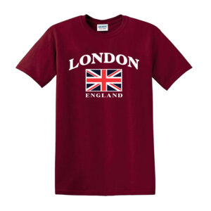 London England Unisex T-Shirt Great Britain Union Jack TShirt Top Gift Souvenir - Image 4