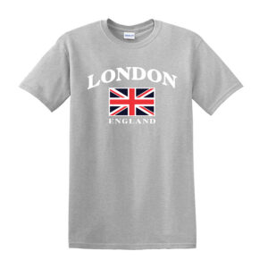 London England Unisex T-Shirt Great Britain Union Jack TShirt Top Gift Souvenir - Image 7