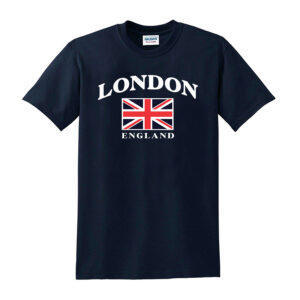 London England Unisex T-Shirt Great Britain Union Jack TShirt Top Gift Souvenir - Image 8