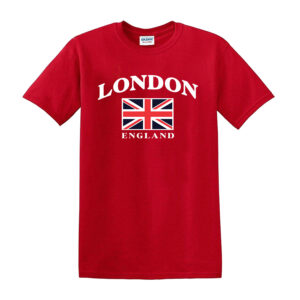 London England Unisex T-Shirt Great Britain Union Jack TShirt Top Gift Souvenir - Image 10