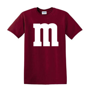 M&M TShirt Halloween Stag Do Couples Costume Funny Shirt Novelty Fancy Top - Image 3