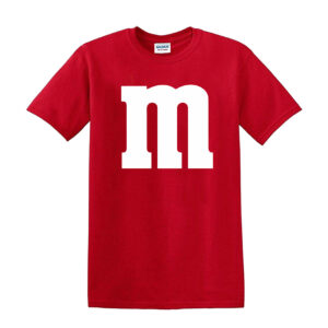 M&M TShirt Halloween Stag Do Couples Costume Funny Shirt Novelty Fancy Top - Image 10