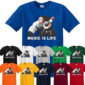 DJ Monkey Banksy-Inspired Men's T-Shirt | Cool Music Acid House Rave Gift Idea