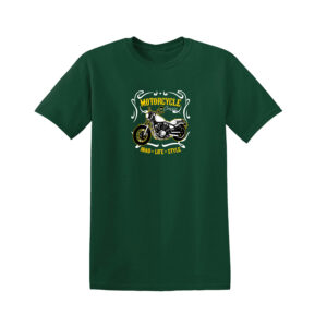 Motorcycle Classic BIKER T-Shirt Motorbike Racer Chopper Mens Funny T Shirt Top - Image 5