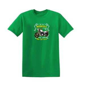 Motorcycle Classic BIKER T-Shirt Motorbike Racer Chopper Mens Funny T Shirt Top - Image 6