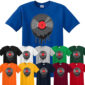MELTED VINYL MENS T SHIRT RECORD 80’S 90’S MUSIC Dance DJ Rave Acid House Record