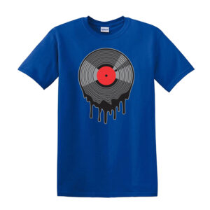 MELTED VINYL MENS T SHIRT RECORD 80’S 90’S MUSIC Dance DJ Rave Acid House Record - Image 10