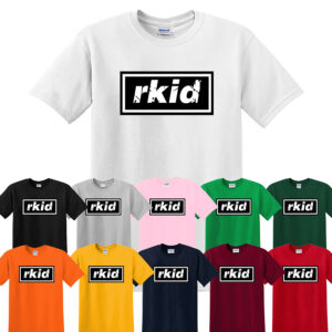 Rkid T-Shirt Inspired by Liam Oasis Gallagher Noel r kid Mens Retro Britpop Tee