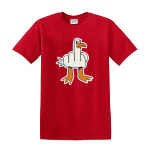 Rude Seagull T Shirt - Image 8