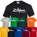 Zildjian Since T-Shirt Drums Drummer Cymbals Musician Adults Kids Tee Shirt Top