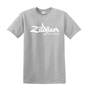 Zildjian Since T-Shirt Drums Drummer Cymbals Musician Adults Kids Tee Shirt Top - Image 6