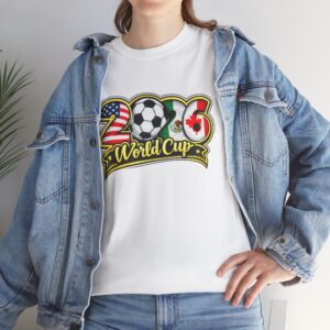 Unisex World Cup 2026 T shirt soccer t shirt 2026 World Cup Soccer Tee